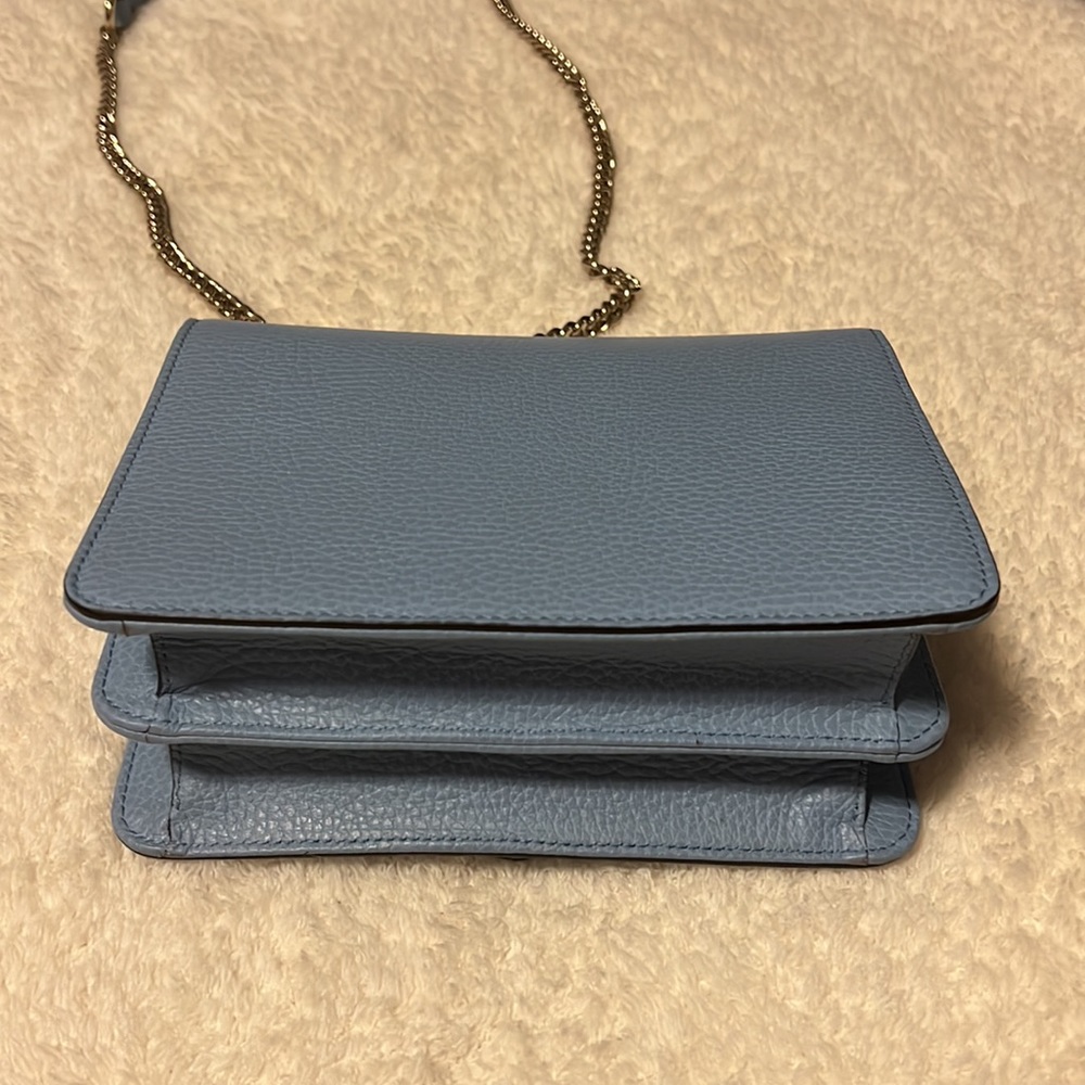 Gucci Light Blue Interlocking Small Crossbody Bag - image 6